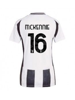 Juventus Weston McKennie #16 Heimtrikot für Frauen 2024-25 Kurzarm